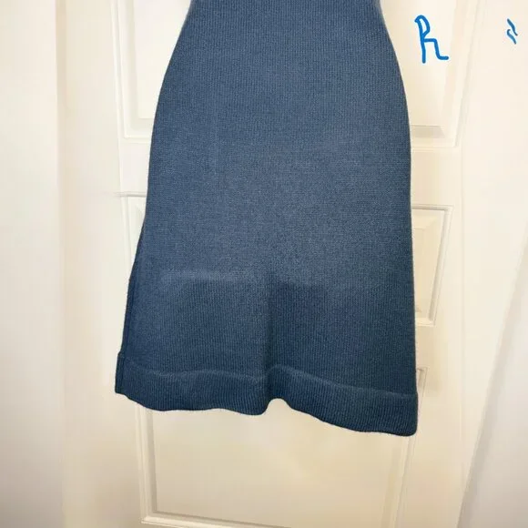 DEREK HEART Chambray color Bodycon Mini Dress Womens S - Picture 9 of 11